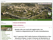 Tablet Screenshot of montalcinonet.com